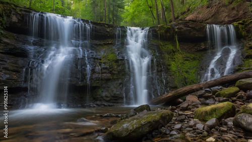 waterfall in the forest
