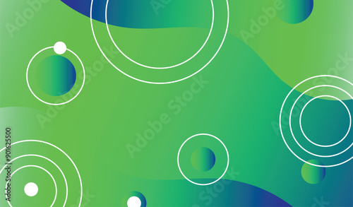 Green and blue gradient geometric shapes background,background with abstract geometric shapes for web banner, flyer, poster, brochure