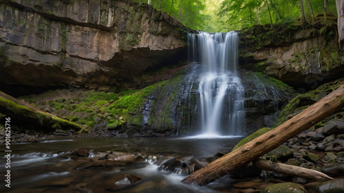 waterfall in the forest
