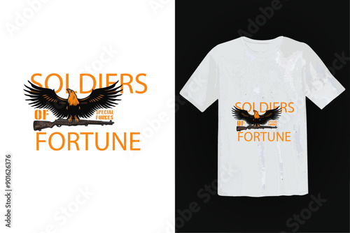 No fear slogan text, with Japanese dragon illustration. Vector graphics for t-shirt prints and other uses