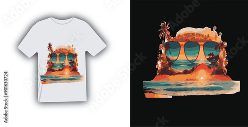 No fear slogan text, with Japanese dragon illustration. Vector graphics for t-shirt prints and other uses