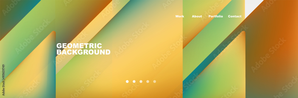 Colorful fluid gradient triangles and squares web site template. Vector Illustration For Wallpaper, Banner, Background, Card, Book Illustration, landing page Colorful fluid gradient triangles and squares web site template. Vector Illustration For Wallpaper, Banner, Background, Card, Book Illustration, landing page