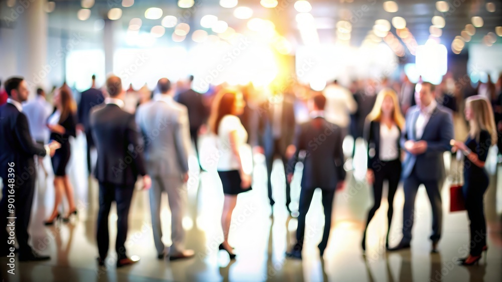 Blurred Attendees at Corporate Event - An image of attendees at a corporate event with the background artistically blurred.
Blurred Attendees at Corporate Event - An image of attendees at a corporate event with the background artistically blurred.
