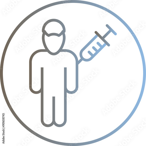 Vaccine icon Design
