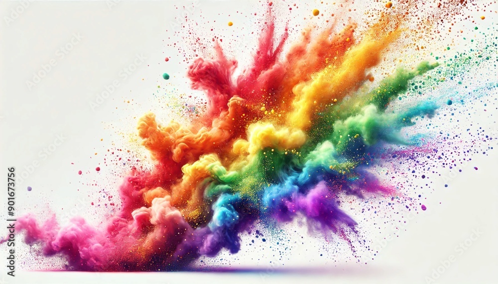Fototapeta premium Rainbow Color Pride Movement