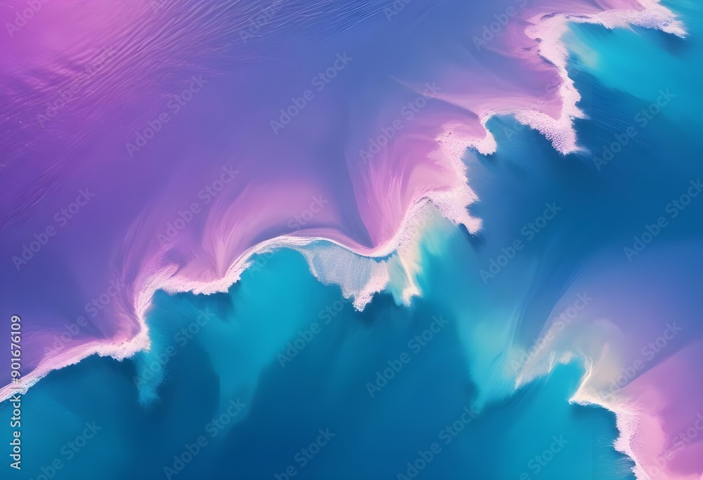Obraz premium Water wave texture colorful texture background