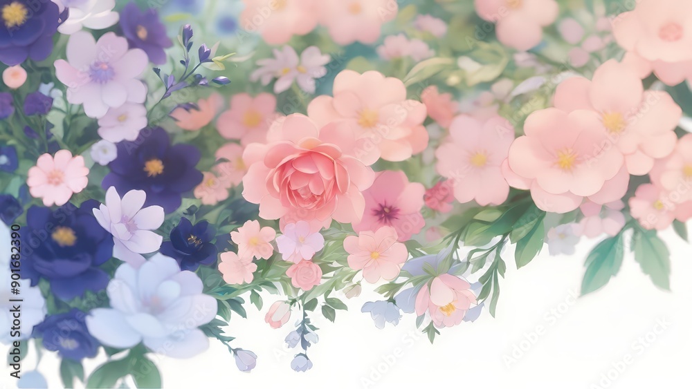 夢のような花のアレンジメント 夢のような花のアレンジメント