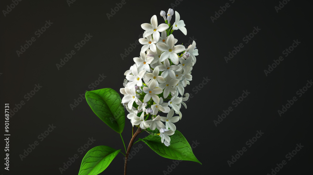 Fototapeta premium branch of lilac, flower blossom