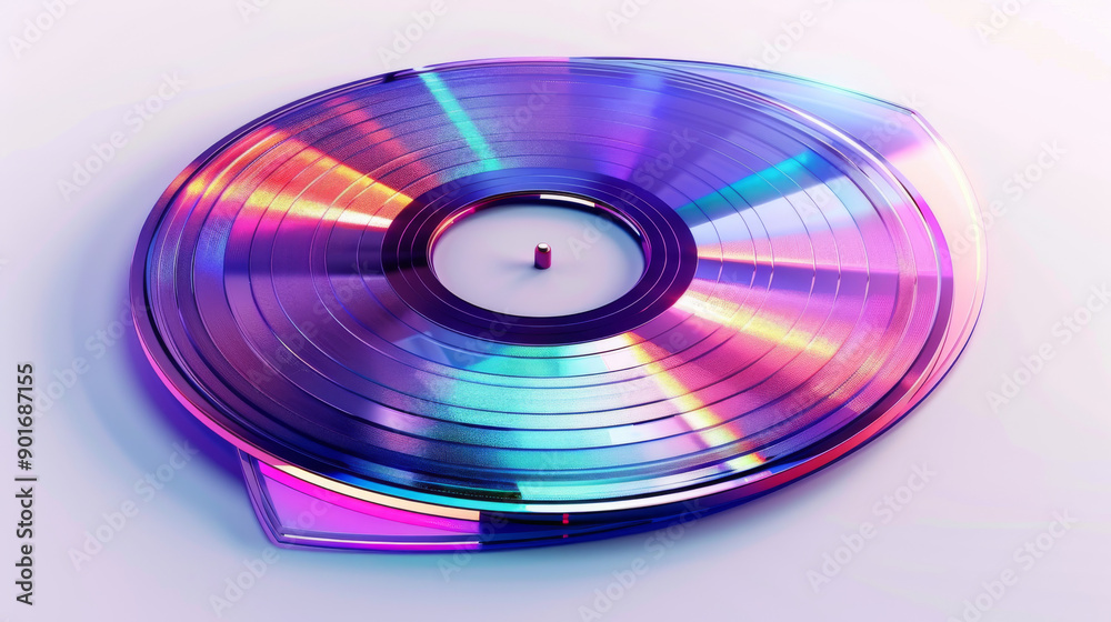 Music icons with a CD symbol, designed in a modern style and standing out against a white background. Music icons with a CD symbol, designed in a modern style and standing out against a white background.