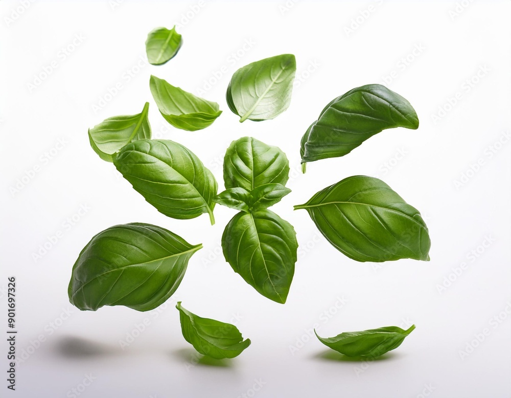 Basil leaves Basil leaves