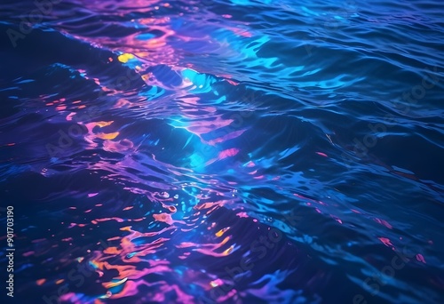 Water wave texture colorful texture background