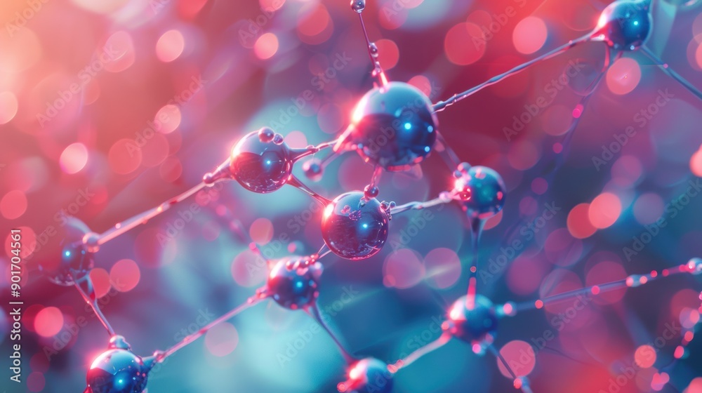 molecule or atom, Abstract structure for Science or medical background, 3d illustration, science, atom, abstract, chemistry, structure, blue, chemical, background molecule or atom, Abstract structure for Science or medical background, 3d illustration, science, atom, abstract, chemistry, structure, blue, chemical, background