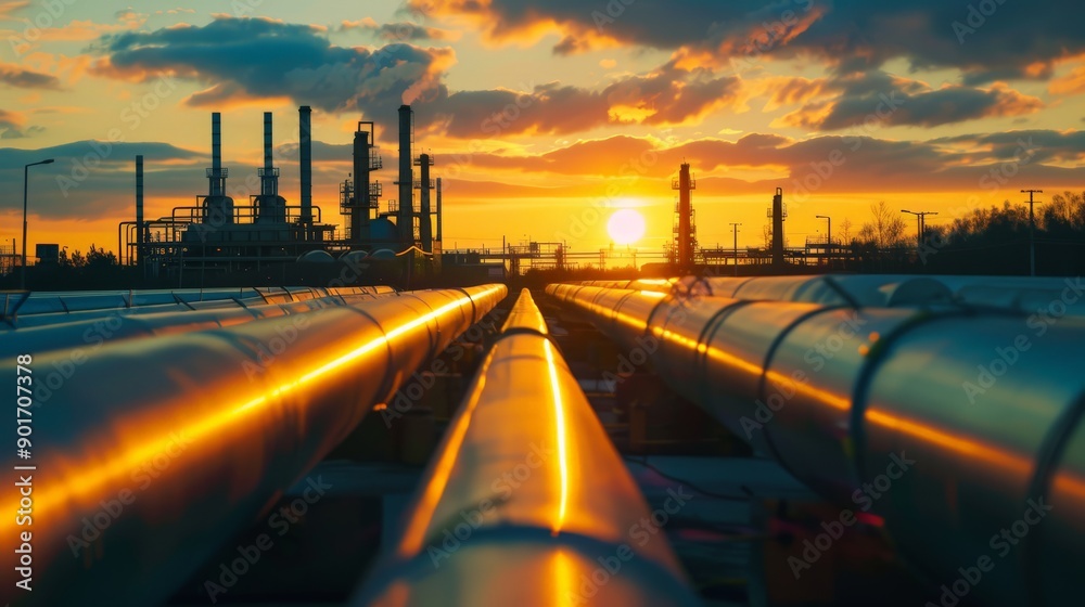 Pipeline construction and engineering, factory production infrastructure. Pipeline construction and engineering, factory production infrastructure.