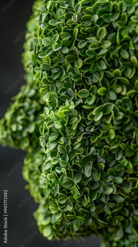 A Close-up Shot of a Geometric human topiary, sculpted diverse hedges A Close-up Shot of a Geometric human topiary, sculpted diverse hedges