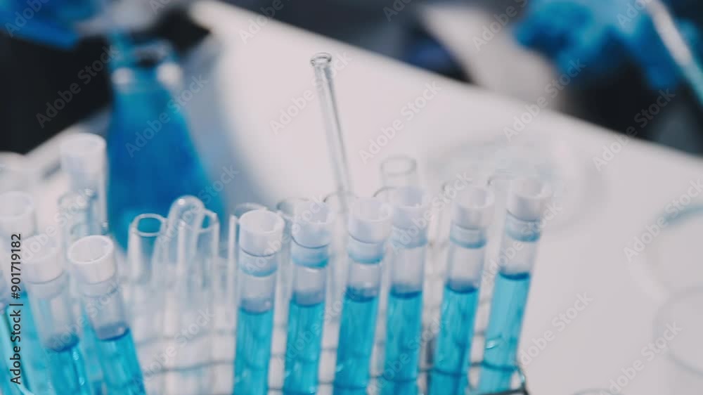 chemist,scientist hand dropping chemical liquid into test tube, science research and development concept chemist,scientist hand dropping chemical liquid into test tube, science research and development concept