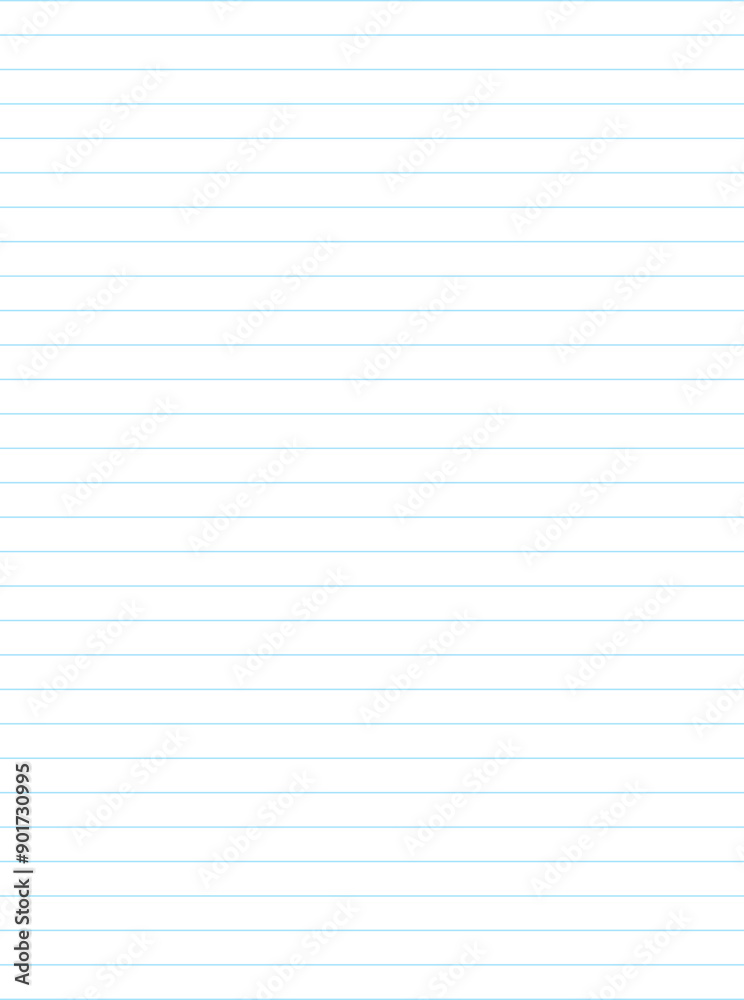Graph paper background vector illustration. Grid lines. Blank note paper design