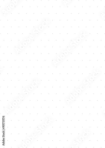 Graph paper background vector illustration. Grid lines. Blank note paper design