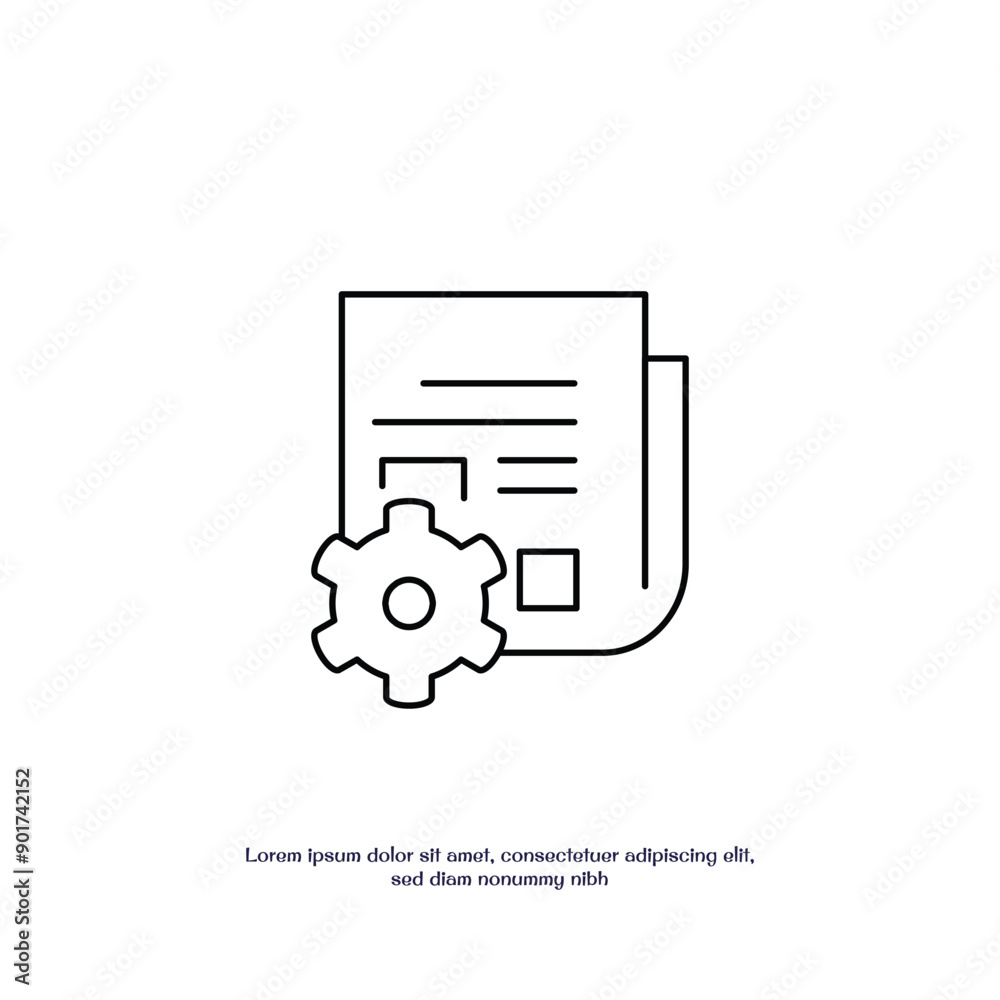 report thin outline icon vector design good for web or mobile app report thin outline icon vector design good for web or mobile app