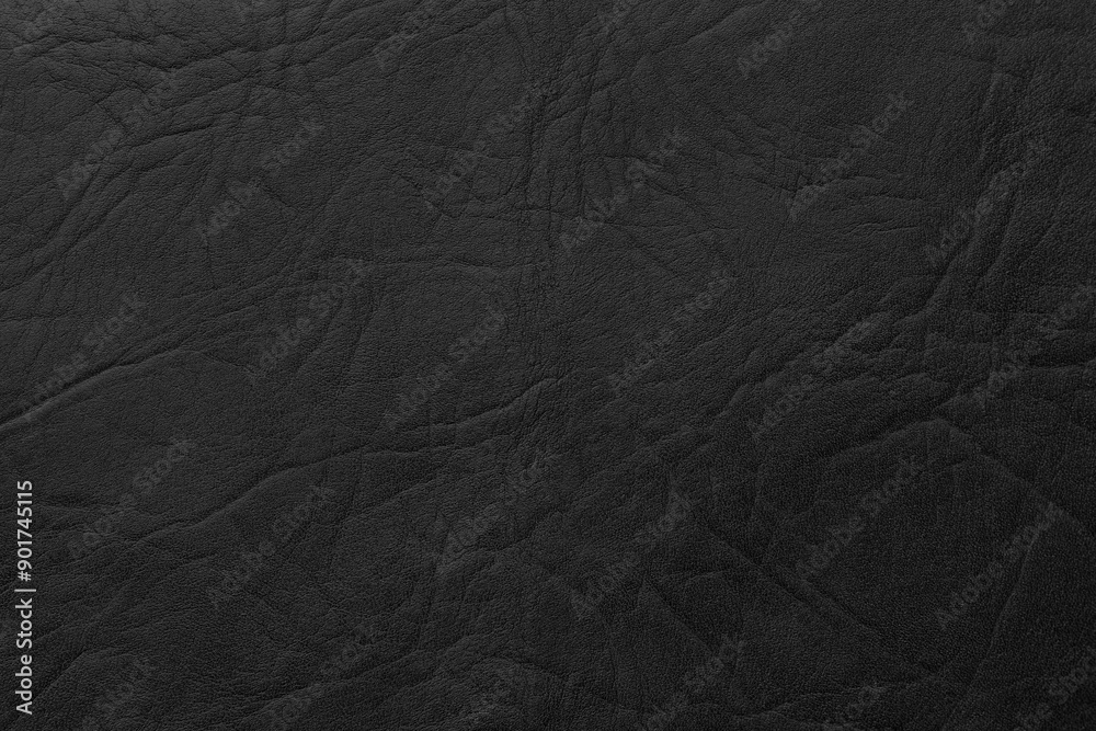 Beautiful black background with leather texture Beautiful black background with leather texture