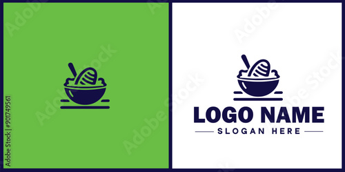 Wallpaper Mural Deli icon Delicatessen Delicatessen shop Gourmet food store flat logo sign symbol editable vector Torontodigital.ca