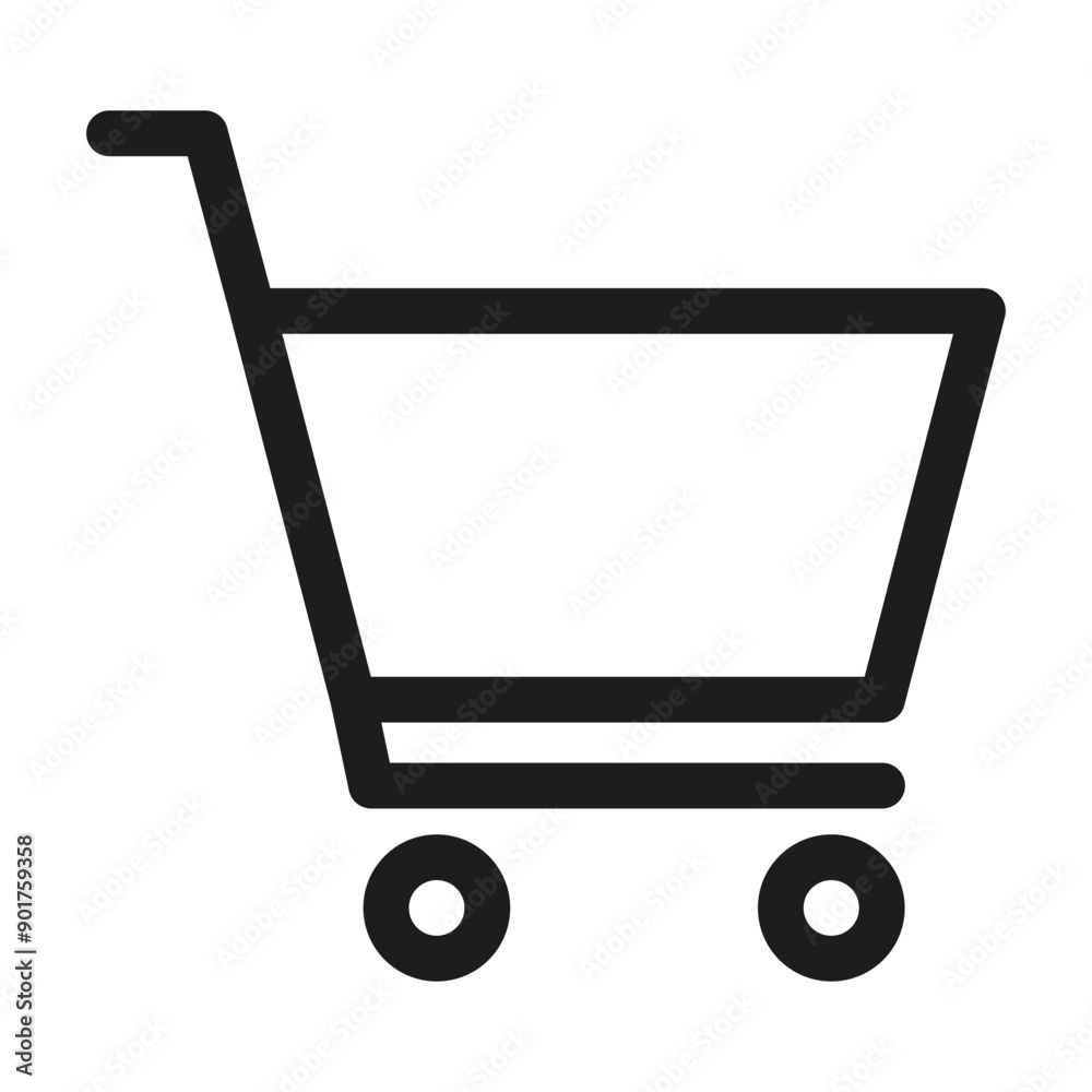 Shopping cart icon.Full and empty shopping cart symbol, shop and sale. Shopping cart icon.Full and empty shopping cart symbol, shop and sale.