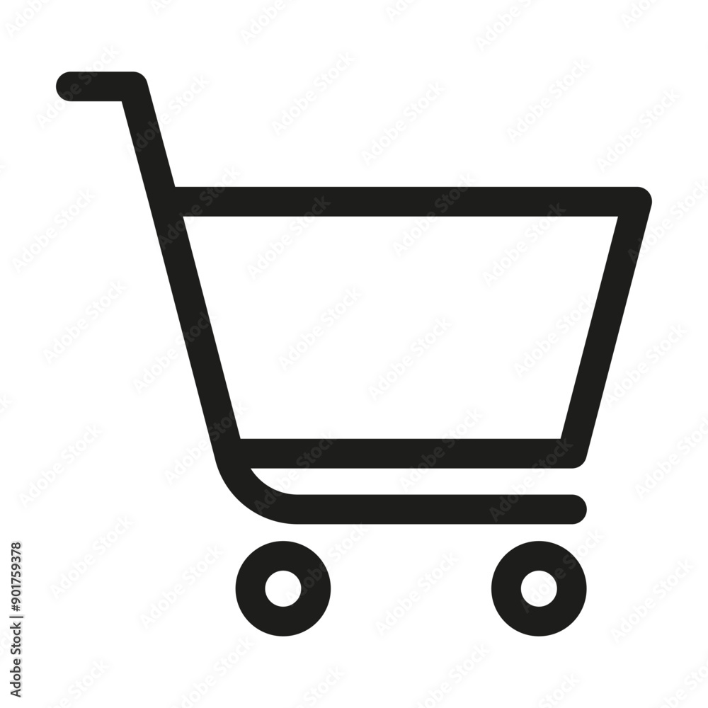 Shopping cart icon.Full and empty shopping cart symbol, shop and sale. Shopping cart icon.Full and empty shopping cart symbol, shop and sale.