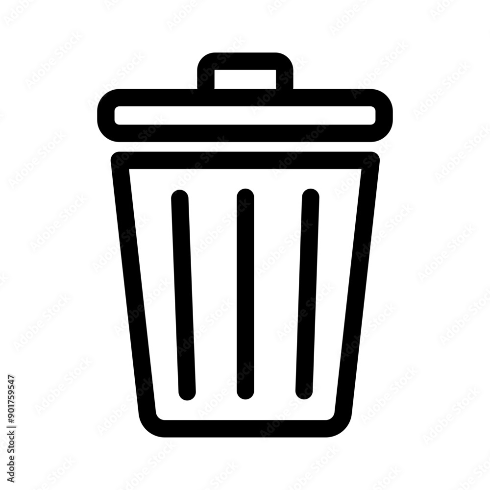 Trash cans icon. Trash can sign. Office trash icon. Trash can with arrow. Vector Illustration. Trash cans icon. Trash can sign. Office trash icon. Trash can with arrow. Vector Illustration.