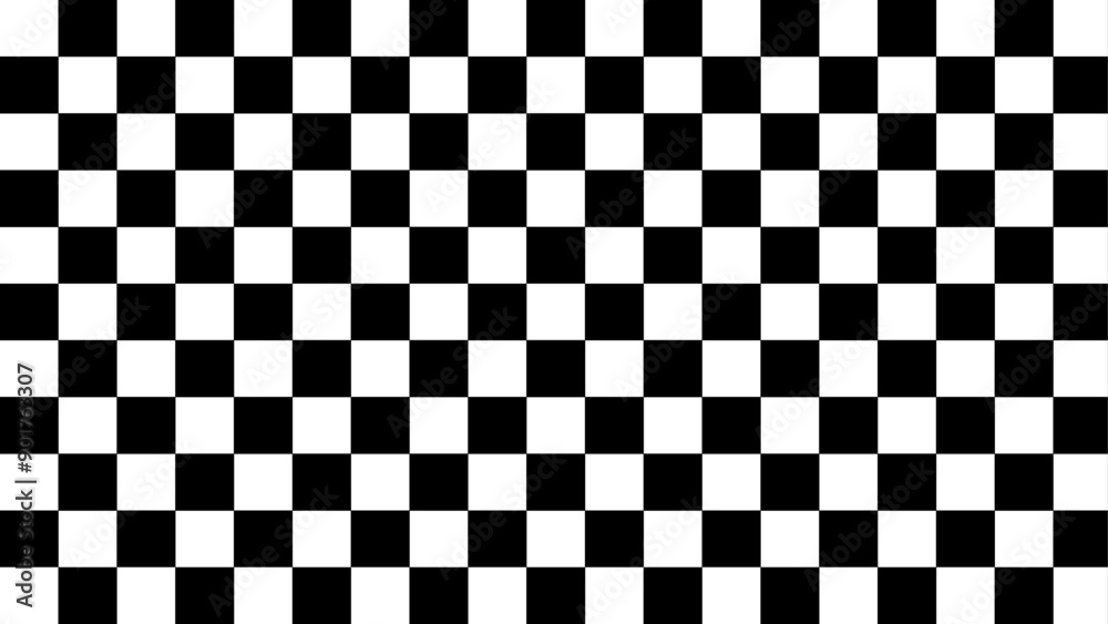 Fototapeta premium Simple chess table graphic