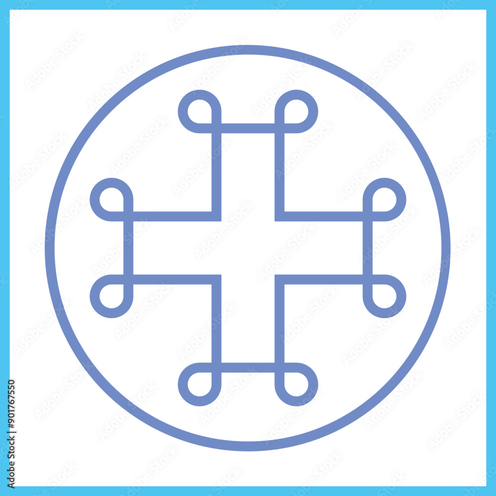 Medical Cross icon Design