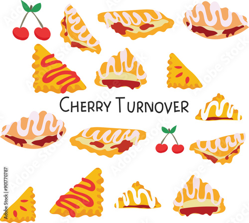 cherry turnover set