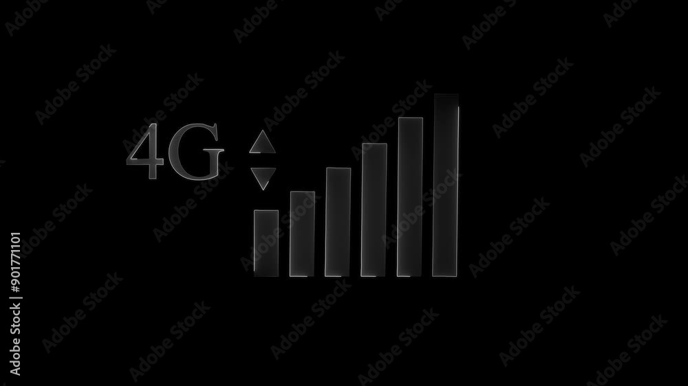 4G Network Internet Mobile Wireless Business concept with glow. 4th generation of mobile communication.4G network, high-speed mobile Internet, new generation networks concept 4G Network Internet Mobile Wireless Business concept with glow. 4th generation of mobile communication.4G network, high-speed mobile Internet, new generation networks concept