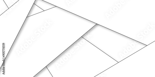 Abstract industrial Design random lines black on white background.Geometric seamless minimalist pattern with straight lines design.luxury black geometric random chaotic lines.squares and triangle line