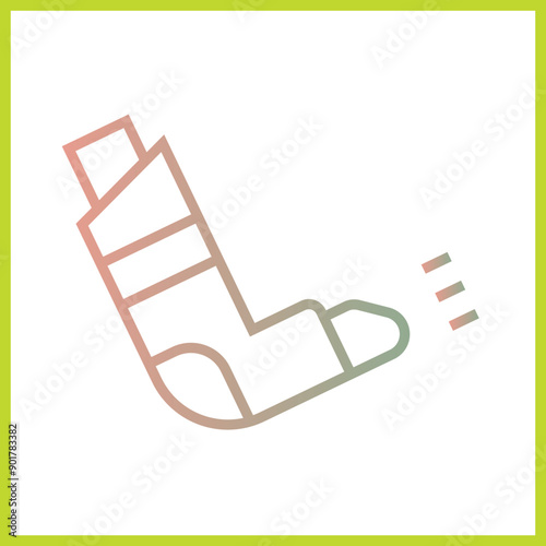 Inhaler icon Design