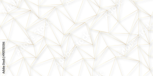 Abstract elegant background golden line texture. Abstract golden geometric overlapping hexagon pattern abstract futuristic background design. data concept, poster, flyer, wallpaper vector illustration