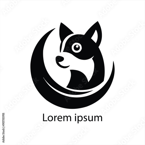 a pet logo design for brand