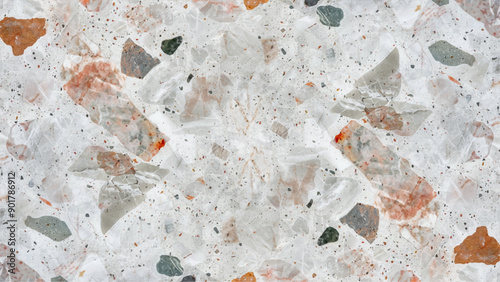 white background with gray vintage marbled texture, mosaic marble, terrazzo marble texture with rustic ivory background.