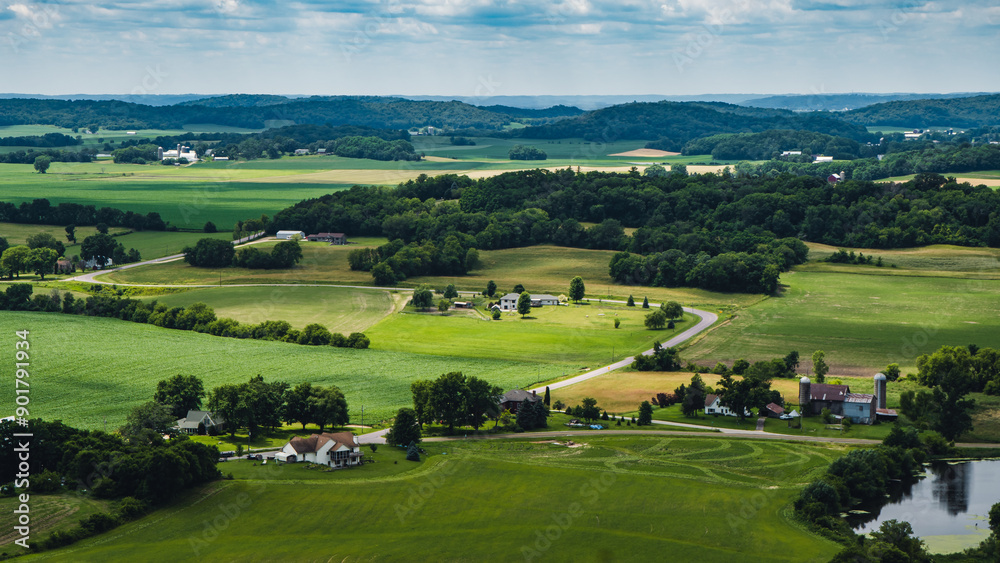 landscape with grass and trees landscape with grass and trees