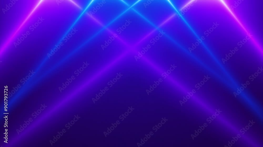Neon light beams on dark background, blue and pink glowing lines, futuristic abstract design Neon light beams on dark background, blue and pink glowing lines, futuristic abstract design