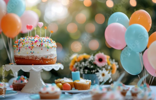 Birthday Cake With Candles
