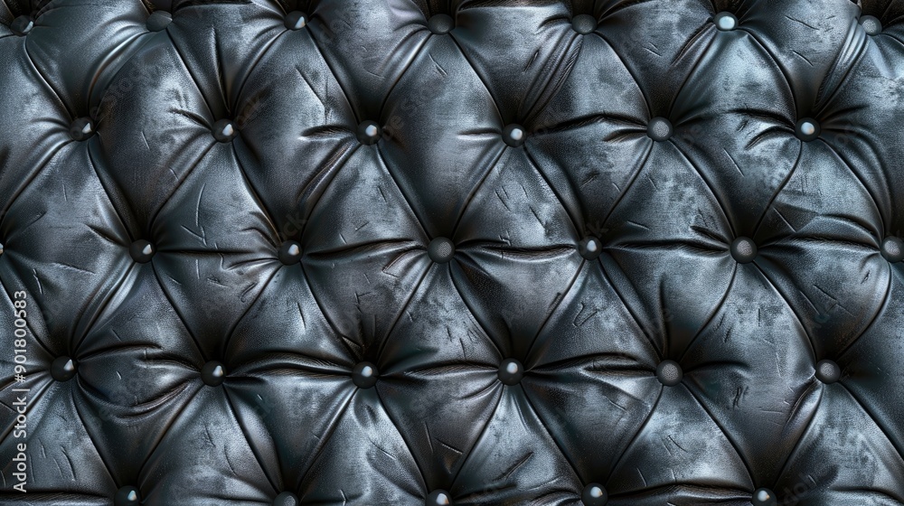 Leather background in grey Leather background in grey