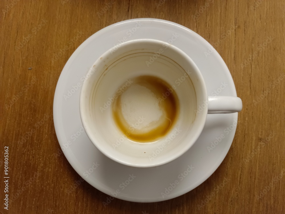 empty cup of coffee empty cup of coffee