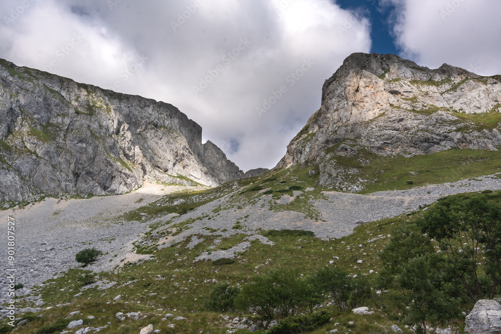 Majestic summer day in the Durmitor National park. Village Zabljak, Montenegro, Balkans, Europe. Scenic image of popular travel destination. Discover the beauty of earth. Hiking nature destination Majestic summer day in the Durmitor National park. Village Zabljak, Montenegro, Balkans, Europe. Scenic image of popular travel destination. Discover the beauty of earth. Hiking nature destination