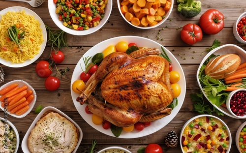 Thanksgiving Dinner Table