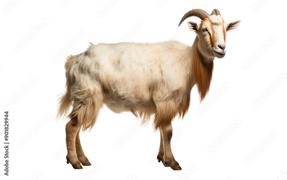 Cute goat with detailed fur and curious expression, perfect for wildlife and farm-themed projects. Cute goat with detailed fur and curious expression, perfect for wildlife and farm-themed projects.