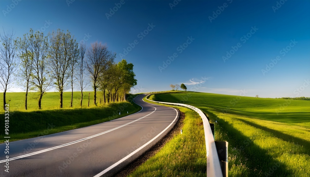 Fototapeta premium Road in the countryside