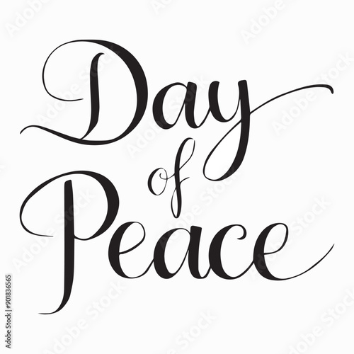 Peace of Day vector icon design EPS