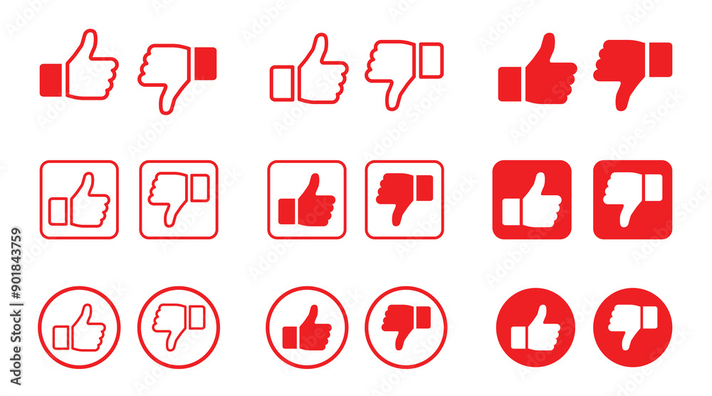 like and dislike icon like and dislike icon