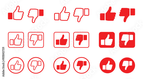 like and dislike icon