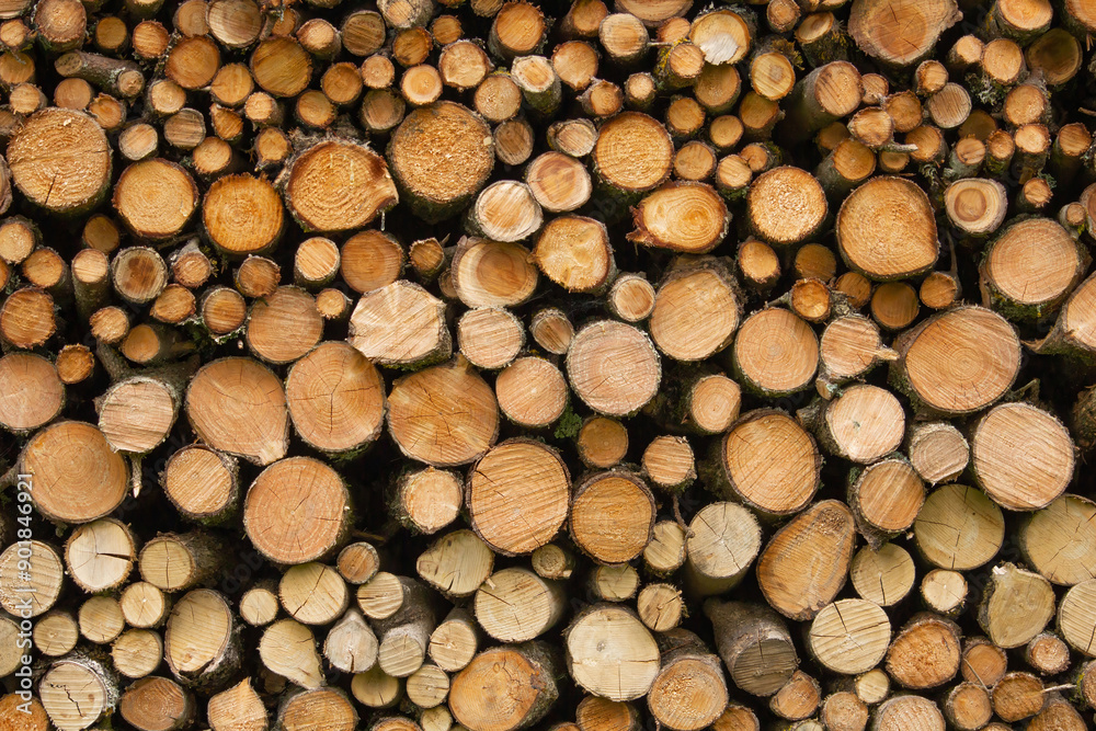 pile of natural wooden logs background pile of natural wooden logs background