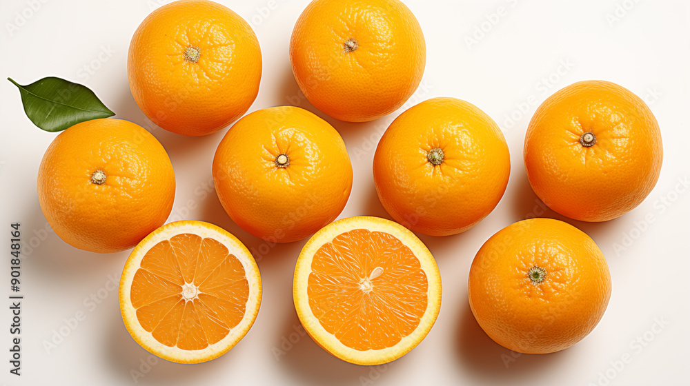 Oranges on White Background, Abstract Image, Texture, Pattern Background, Wallpaper, Cover and Screen of Smartphone, Cell Phone, Computer, Laptop, 9:16 and 16:9 Format Oranges on White Background, Abstract Image, Texture, Pattern Background, Wallpaper, Cover and Screen of Smartphone, Cell Phone, Computer, Laptop, 9:16 and 16:9 Format